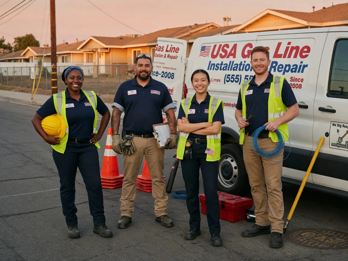 Gas Line Installation company in Yancey, TX